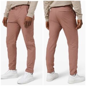 Lululemon Men’s Slim Commission Pants in Earth Dye Earth Clay Color, W31
